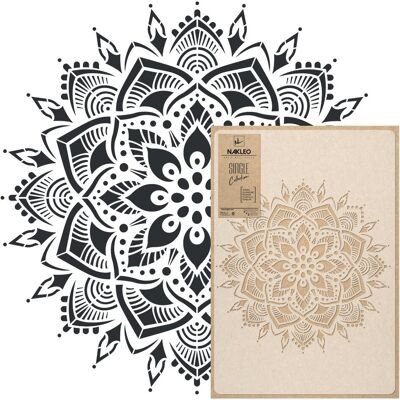 nakleo szablon malarski wielokrotny // BOHO MANDALA // L-FULL nakleo szablon malarski wielokrotny // BOHO MANDALA // L-FULL