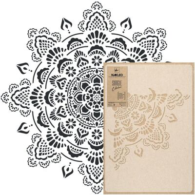 nakleo szablon malarski wielokrotny // BOHO MANDALA // XL nakleo szablon malarski wielokrotny // BOHO MANDALA // XL