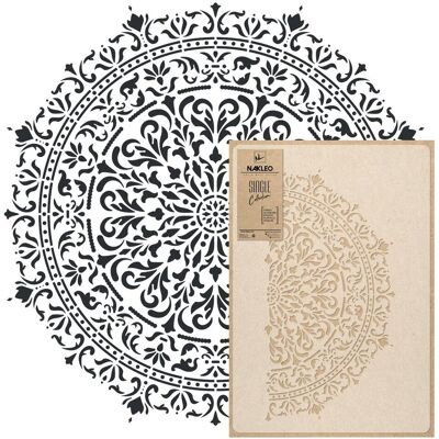 nakleo szablon malarski wielokrotny // GLAMOUR MANDALA // L nakleo szablon malarski wielokrotny // GLAMOUR MANDALA // L