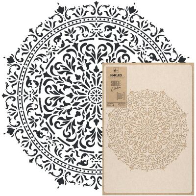 nakleo szablon malarski wielokrotny // GLAMOUR MANDALA // L-FULL nakleo szablon malarski wielokrotny // GLAMOUR MANDALA // L-FULL