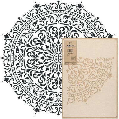nakleo szablon malarski wielokrotny // GLAMOUR MANDALA // XL nakleo szablon malarski wielokrotny // GLAMOUR MANDALA // XL