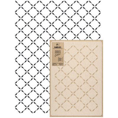 nakleo Szablon Malarski Wielokrotny Powtarzalny // Patterned Fence nakleo Szablon Malarski Wielokrotny Powtarzalny // Patterned Fence