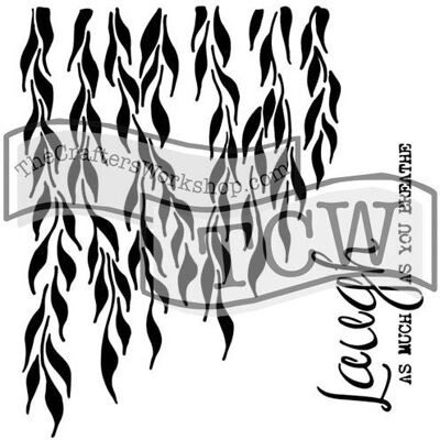The Crafter`s Workshop, Inc. Szablon, pnącza w ruchu, 30,5 cm The Crafter`s Workshop, Inc. Szablon, pnącza w ruchu, 30,5 cm