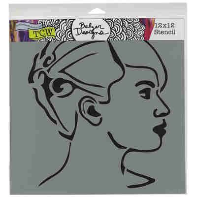 The Crafter`s Workshop, Inc. Szablon, profil, 30,5 cm The Crafter`s Workshop, Inc. Szablon, profil, 30,5 cm