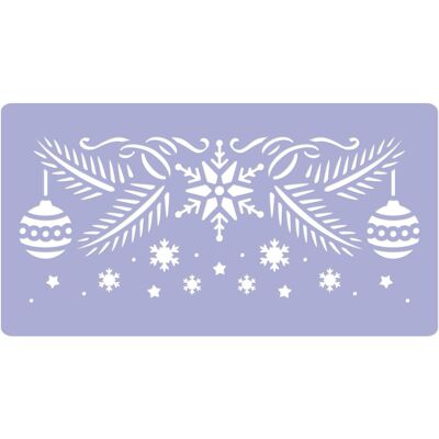 Nakleo - Christmas WindowStencil - 45x95cm - szablon Nakleo - Christmas WindowStencil - 45x95cm - szablon