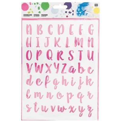 Rico Design Szablony - pisanie kursywą Rico Design Szablony - pisanie kursywą