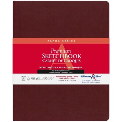 Clairefontaine Szkicownik Alpha 20,3x25,3 cm 150gsm Clairefontaine Szkicownik Alpha 20,3x25,3 cm 150gsm