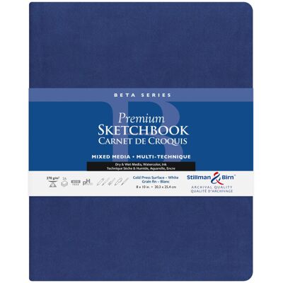 Clairefontaine Szkicownik Beta 20,3x25,3 cm 270gsm Clairefontaine Szkicownik Beta 20,3x25,3 cm 270gsm