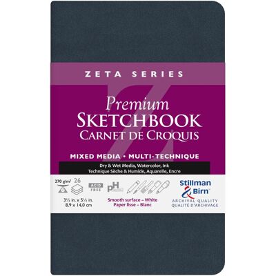 Clairefontaine Szkicownik Zeta 8,9x14 cm 270gsm Clairefontaine Szkicownik Zeta 8,9x14 cm 270gsm