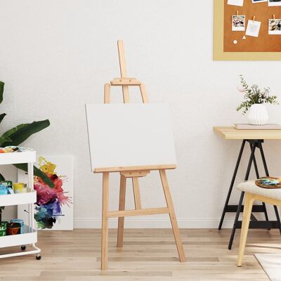 VMP Sztaluga malarska, 53,5x95x127 cm, lite drewno sosnowe VMP Sztaluga malarska, 53,5x95x127 cm, lite drewno sosnowe