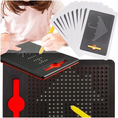 Inny producent Tablica Magnetyczna Magpad Zestaw Xxl 380 Kulek Szablony Rysik Z Magnesem Inny producent Tablica Magnetyczna Magpad Zestaw Xxl 380 Kulek Szablony Rysik Z Magnesem