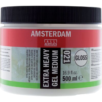 Talens Amsterdam Ex Heavy Gel Medium Gloss, 500 ml Talens Amsterdam Ex Heavy Gel Medium Gloss, 500 ml