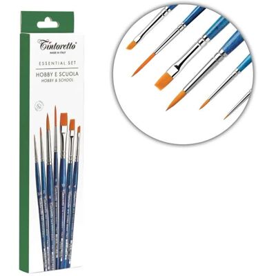 Tintoretto Zestaw Pędzli Hobby 7Szt Tintoretto Zestaw Pędzli Hobby 7Szt