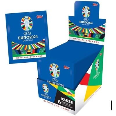 Kolekcja naklejek UEFA EURO 2024 Topps/Merlin - 600 Naklejek Kolekcja naklejek UEFA EURO 2024 Topps/Merlin - 600 Naklejek