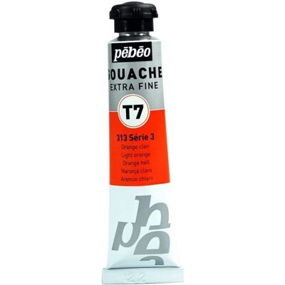 PEBEO Tuba 20ml Farba Gouache T7 extra fine POMARAŃCZOWA CL PEBEO Tuba 20ml Farba Gouache T7 extra fine POMARAŃCZOWA CL