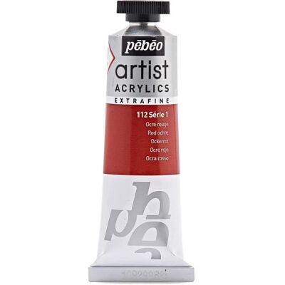 PEBEO Tuba 37 ml Farba Artystyczna Akrylowa Extra fina OCRE ROUGE PEBEO Tuba 37 ml Farba Artystyczna Akrylowa Extra fina OCRE ROUGE