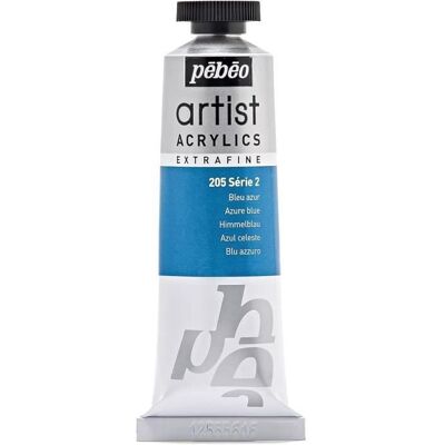 PEBEO Tuba 37 ml farby artystyczne akrylowe extra fine NIEBIESKI AZUR PEBEO Tuba 37 ml farby artystyczne akrylowe extra fine NIEBIESKI AZUR