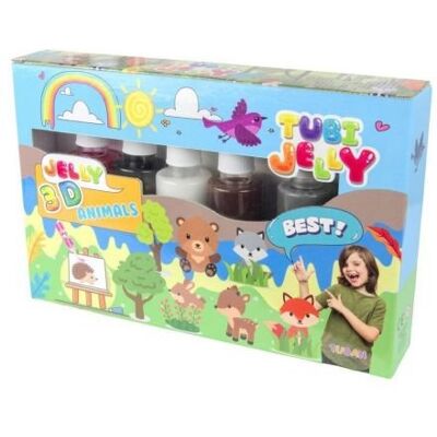 TUBAN Tubi Jelly, Kreatywny Zestaw Do Modelowania, Zwierzątka TUBAN Tubi Jelly, Kreatywny Zestaw Do Modelowania, Zwierzątka