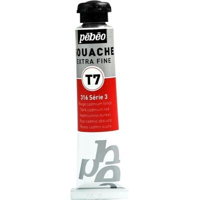 PEBEO Tubka 20ml Farba Akwarelowa T7 ekstra fine CZERWONY CAD FC PEBEO Tubka 20ml Farba Akwarelowa T7 ekstra fine CZERWONY CAD FC
