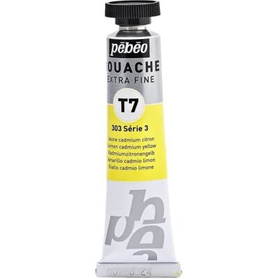 PEBEO Tubka 20ml Farba Gwasz T7 ekstra cienka ŻÓŁTY CAD CYTRYNOWY PEBEO Tubka 20ml Farba Gwasz T7 ekstra cienka ŻÓŁTY CAD CYTRYNOWY