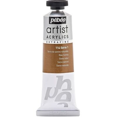 PEBEO Tubka 37 ml Farba Artystyczna Akryl Extra fine SIENNA NATURALNA PEBEO Tubka 37 ml Farba Artystyczna Akryl Extra fine SIENNA NATURALNA