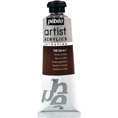 PEBEO Tubka 37 ml Farba Artystyczna Akrylowe Extra Fine OMBRE BRULEE PEBEO Tubka 37 ml Farba Artystyczna Akrylowe Extra Fine OMBRE BRULEE