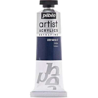 PEBEO Tubka 37 ml Farby Artystyczne Akrylowe Extra fine INDIGO PEBEO Tubka 37 ml Farby Artystyczne Akrylowe Extra fine INDIGO