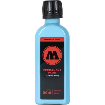 Tusz Molotow Permanent Paint - 200 Ml - Shock Blue Middle Tusz Molotow Permanent Paint - 200 Ml - Shock Blue Middle