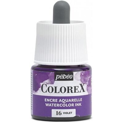 Tusze Akwafortne - PEBEO - Colorex - 45 ml - Kolor Fioletowy - Unisex Tusze Akwafortne - PEBEO - Colorex - 45 ml - Kolor Fioletowy - Unisex