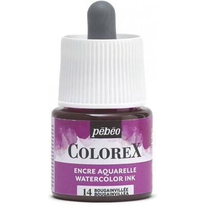 Tusze akwarelowe - PEBEO - Colorex - 45 ml - Kolor bougainvillea - Mieszany Tusze akwarelowe - PEBEO - Colorex - 45 ml - Kolor bougainvillea - Mieszany