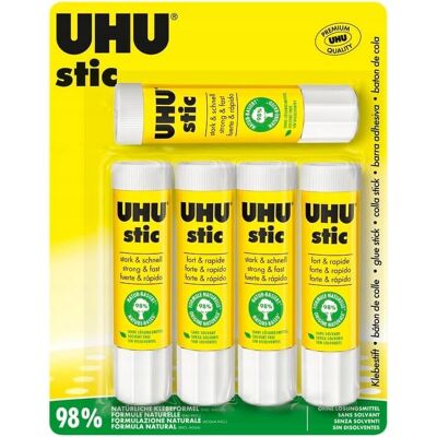 UHU - Stic Colle 5 x 21 g - Klej na Patyczki UHU - Stic Colle 5 x 21 g - Klej na Patyczki