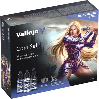 VALLEJO True Metallic Metal - Core Set VALLEJO True Metallic Metal - Core Set