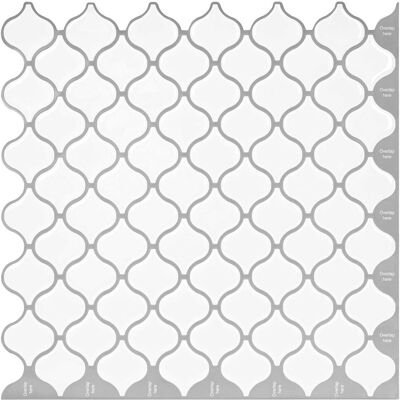Vidaxl Płytka Lanturn 10 Pcs Biały 27 X 27 Cm Poliuretan I Pet Vidaxl Płytka Lanturn 10 Pcs Biały 27 X 27 Cm Poliuretan I Pet