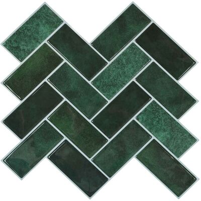 Vidaxl Płytka W Jodełkę 50 Pcs Ciemnozielony 30 X 30 Cm Vidaxl Płytka W Jodełkę 50 Pcs Ciemnozielony 30 X 30 Cm