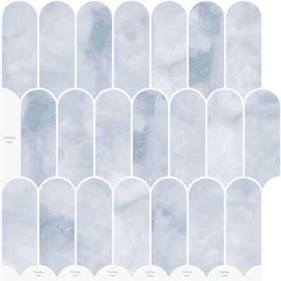 Vidaxl Płytka Z Piór 50 Pcs Jasnoniebieski 30 X 30 Cm Poliuretan I Pet Vidaxl Płytka Z Piór 50 Pcs Jasnoniebieski 30 X 30 Cm Poliuretan I Pet