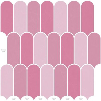 Vidaxl Płytka Z Piór 50 Pcs Różowy 30 X 30 Cm Poliuretan I Pet Vidaxl Płytka Z Piór 50 Pcs Różowy 30 X 30 Cm Poliuretan I Pet