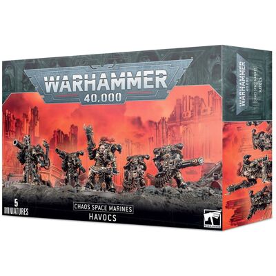 Games Workshop Warhammer 40K - Chaos Space Marines Havocs Games Workshop Warhammer 40K - Chaos Space Marines Havocs