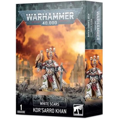 Games Workshop Warhammer 40K - Space Marines White Scars Kor'Sarro Khan Games Workshop Warhammer 40K - Space Marines White Scars Kor'Sarro Khan