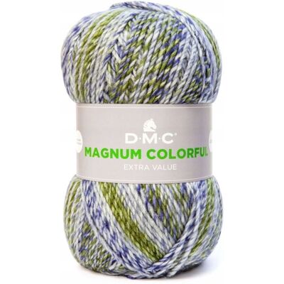 włóczka DMC MAGNUM COLORFUL kol. 014 popielato-zielono-niebieska włóczka DMC MAGNUM COLORFUL kol. 014 popielato-zielono-niebieska