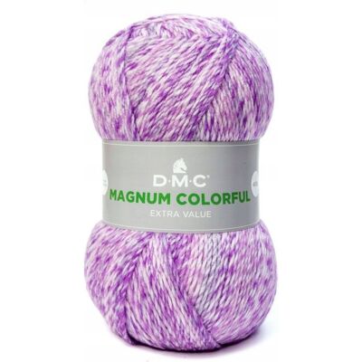 włóczka DMC MAGNUM COLORFUL kol. 016 fioletowo-wrzosowo-popielata włóczka DMC MAGNUM COLORFUL kol. 016 fioletowo-wrzosowo-popielata