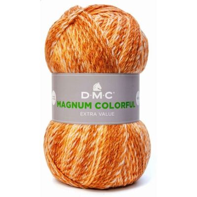 włóczka DMC MAGNUM COLORFUL kol. 017 rudo-beżowo-pomarańczowa włóczka DMC MAGNUM COLORFUL kol. 017 rudo-beżowo-pomarańczowa