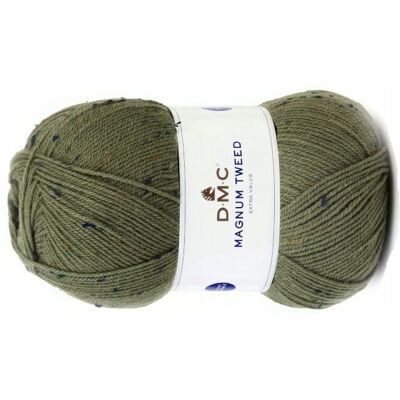 włóczka MAGNUM TWEED DMC kol. 083 / khaki 400gr włóczka MAGNUM TWEED DMC kol. 083 / khaki 400gr