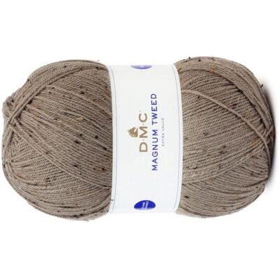 włóczka MAGNUM TWEED DMC kol.112 /ciemny brudny beż włóczka MAGNUM TWEED DMC kol.112 /ciemny brudny beż
