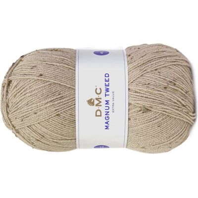 włóczka MAGNUM TWEED DMC kol.117 / brudny beż 400gr włóczka MAGNUM TWEED DMC kol.117 / brudny beż 400gr