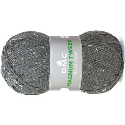 włóczka MAGNUM TWEED DMC kol. 684 / ciemny popielaty 400gr włóczka MAGNUM TWEED DMC kol. 684 / ciemny popielaty 400gr