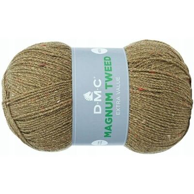 włóczka MAGNUM TWEED DMC kol. 695 / khaki 400gr włóczka MAGNUM TWEED DMC kol. 695 / khaki 400gr