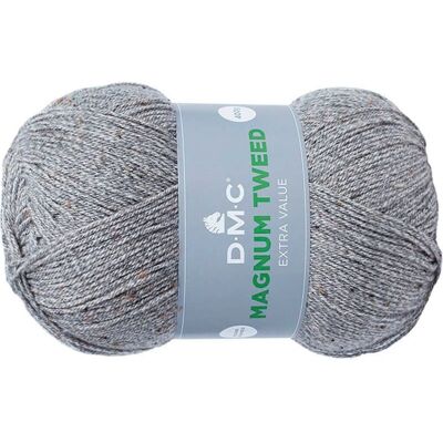 włóczka MAGNUM TWEED DMC kol. 752 / popielaty 400gr włóczka MAGNUM TWEED DMC kol. 752 / popielaty 400gr
