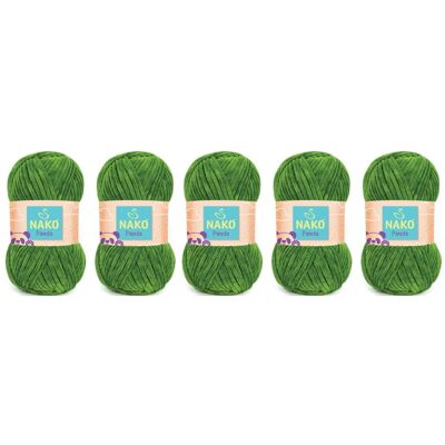 Włóczka Nako Panda 3122 Zielony - Pakiet 5 X (100gr/120mt) Włóczka Nako Panda 3122 Zielony - Pakiet 5 X (100gr/120mt)