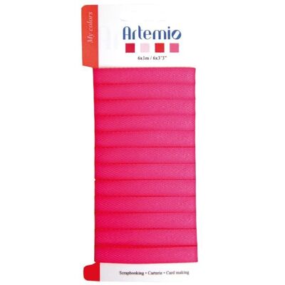 Inny producent Wstążka ARTEMIO w kolorze fuksji Inny producent Wstążka ARTEMIO w kolorze fuksji