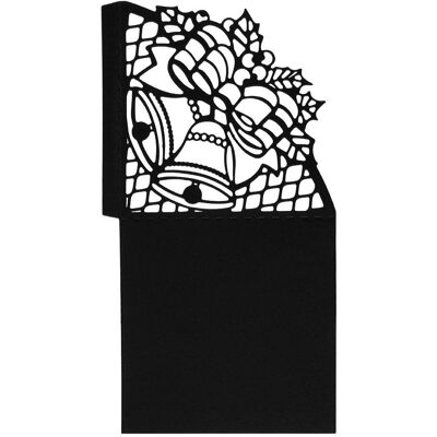 Inna producent Wykrojnik do papieru, świąteczna kieszeń, rozm. 15,7 x 8,6 cm, po złożniu 7,7 x7,7 cm Inna producent Wykrojnik do papieru, świąteczna kieszeń, rozm. 15,7 x 8,6 cm, po złożniu 7,7 x7,7 cm